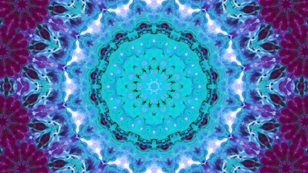 Spread Smooth Concept Symmetric Pattern Ornamental Decorative Kaleidoscope Movement Geometric — Stok Foto