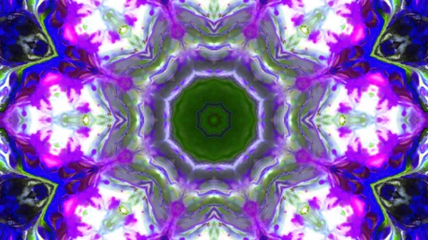 Spread Smooth Concept Symmetric Pattern Ornamental Decorative Kaleidoscope Movement Geometric — Stok Foto