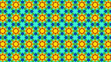 Boya fırça Kaleidoscope