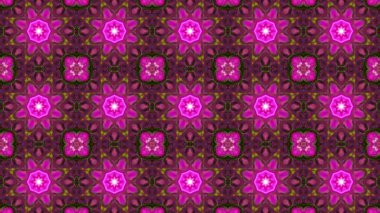 Soyut boya fırça mürekkep patlayabilir formanın düzgün kavramı simetrik desen süs dekoratif Kaleidoscope hareketi geometrik daire ve yıldız şekiller