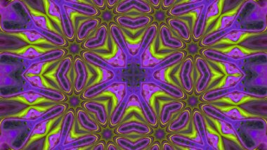 Boya fırça Kaleidoscope
