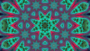 Boya fırça Kaleidoscope