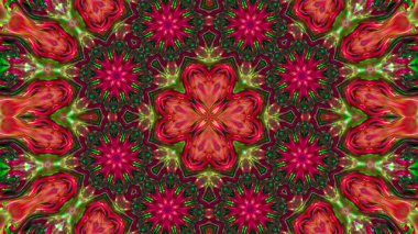 Boya fırça Kaleidoscope