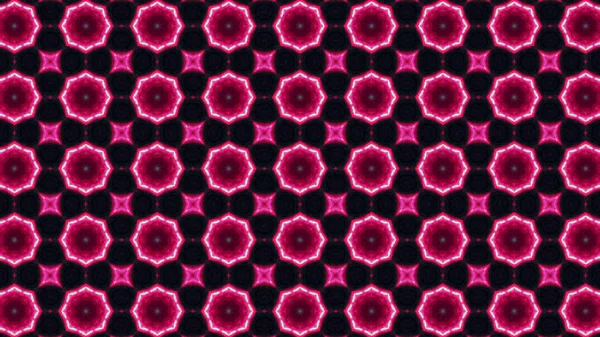 Soyut boya fırça mürekkep patlayabilir formanın düzgün kavramı simetrik desen süs dekoratif Kaleidoscope hareketi geometrik daire ve yıldız şekiller