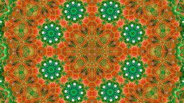 Boya fırça Kaleidoscope