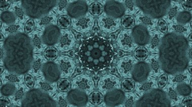 Soyut boya fırça mürekkep patlayabilir formanın düzgün kavramı simetrik desen süs dekoratif Kaleidoscope hareketi geometrik daire ve yıldız şekiller