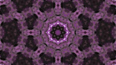 Soyut boya fırça mürekkep patlayabilir formanın düzgün kavramı simetrik desen süs dekoratif Kaleidoscope hareketi geometrik daire ve yıldız şekiller