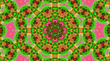 Boya fırça Kaleidoscope