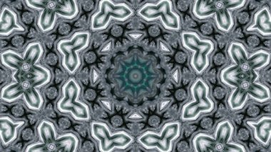 Soyut boya fırça mürekkep patlayabilir formanın düzgün kavramı simetrik desen süs dekoratif Kaleidoscope hareketi geometrik daire ve yıldız şekiller