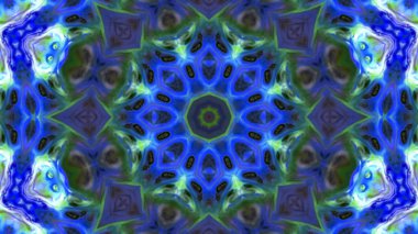 Boya fırça Kaleidoscope