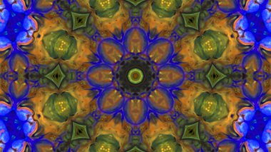 Boya fırça Kaleidoscope