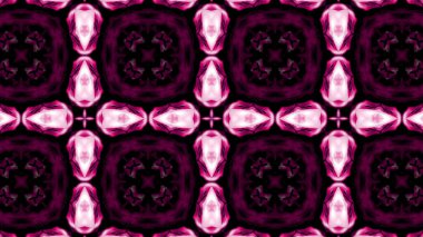 Soyut boya fırça mürekkep patlayabilir formanın düzgün kavramı simetrik desen süs dekoratif Kaleidoscope hareketi geometrik daire ve yıldız şekiller