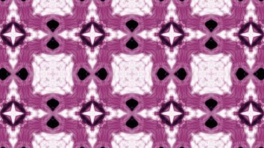 Soyut boya fırça mürekkep patlayabilir formanın düzgün kavramı simetrik desen süs dekoratif Kaleidoscope hareketi geometrik daire ve yıldız şekiller