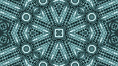 Soyut boya fırça mürekkep patlayabilir formanın düzgün kavramı simetrik desen süs dekoratif Kaleidoscope hareketi geometrik daire ve yıldız şekiller