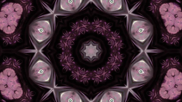 Farbpinsel-Kaleidoskop — Stockfoto