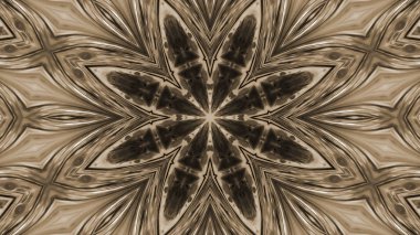 Soyut boya fırça mürekkep patlayabilir formanın düzgün kavramı simetrik desen süs dekoratif Kaleidoscope hareketi geometrik daire ve yıldız şekiller