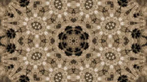 Abstraktní Malování kaleidoskop — Stock fotografie