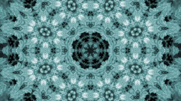 Absztrakt festék Kaleidoszkóp — Stock Fotó