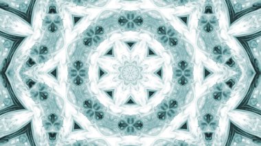 Soyut boya fırça mürekkep patlayabilir formanın düzgün kavramı simetrik desen süs dekoratif Kaleidoscope hareketi geometrik daire ve yıldız şekiller