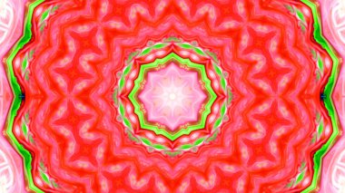 Soyut boya fırça mürekkep patlayabilir formanın düzgün kavramı simetrik desen süs dekoratif Kaleidoscope hareketi geometrik daire ve yıldız şekiller