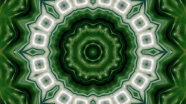 Soyut boya fırça mürekkep patlayabilir formanın düzgün kavramı simetrik desen süs dekoratif Kaleidoscope hareketi geometrik daire ve yıldız şekiller