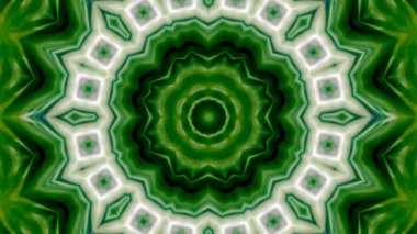 Soyut boya fırça mürekkep patlayabilir formanın düzgün kavramı simetrik desen süs dekoratif Kaleidoscope hareketi geometrik daire ve yıldız şekiller