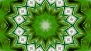 Soyut boya fırça mürekkep patlayabilir formanın düzgün kavramı simetrik desen süs dekoratif Kaleidoscope hareketi geometrik daire ve yıldız şekiller