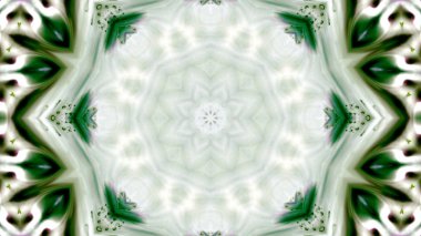 Soyut boya fırça mürekkep patlayabilir formanın düzgün kavramı simetrik desen süs dekoratif Kaleidoscope hareketi geometrik daire ve yıldız şekiller