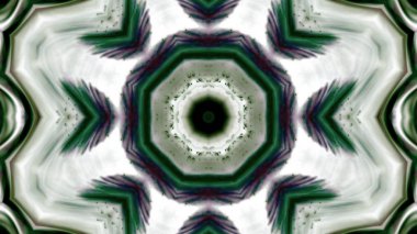 Soyut boya fırça mürekkep patlayabilir formanın düzgün kavramı simetrik desen süs dekoratif Kaleidoscope hareketi geometrik daire ve yıldız şekiller