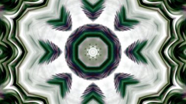 Soyut boya çiçek dürbünü