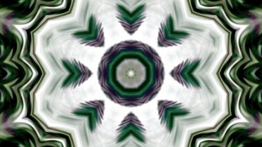 Soyut boya çiçek dürbünü