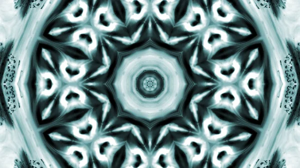 Spread Smooth Concept Symmetric Pattern Ornamental Decorative Kaleidoscope Movement Geometric — Stok Foto