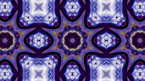 Soyut boya fırça mürekkep patlayabilir formanın düzgün kavramı simetrik desen süs dekoratif Kaleidoscope hareketi geometrik daire ve yıldız şekiller