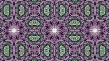 Soyut boya çiçek dürbünü