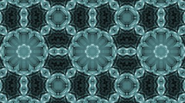 Soyut boya fırça mürekkep patlayabilir formanın düzgün kavramı simetrik desen süs dekoratif Kaleidoscope hareketi geometrik daire ve yıldız şekiller