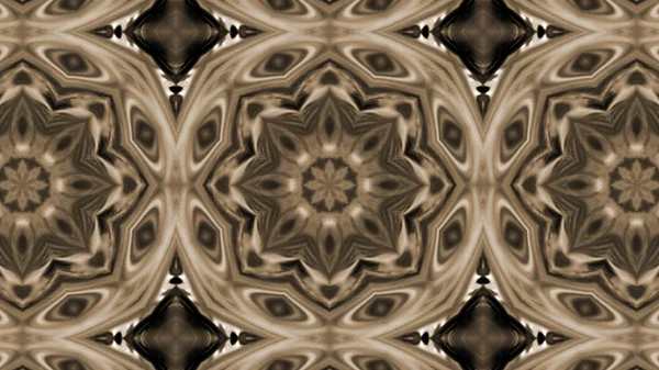 Soyut boya fırça mürekkep patlayabilir formanın düzgün kavramı simetrik desen süs dekoratif Kaleidoscope hareketi geometrik daire ve yıldız şekiller