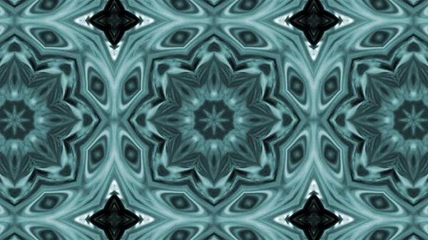 Soyut boya fırça mürekkep patlayabilir formanın düzgün kavramı simetrik desen süs dekoratif Kaleidoscope hareketi geometrik daire ve yıldız şekiller