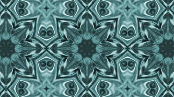 Soyut boya fırça mürekkep patlayabilir formanın düzgün kavramı simetrik desen süs dekoratif Kaleidoscope hareketi geometrik daire ve yıldız şekiller