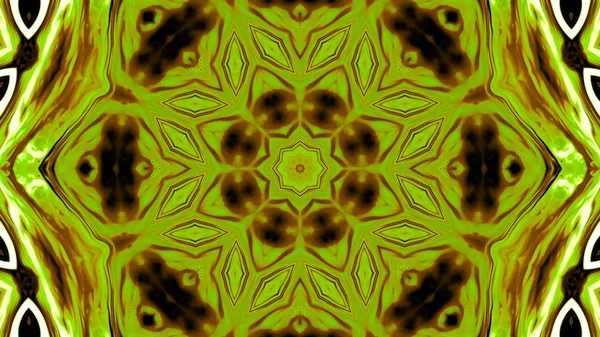 Spread Smooth Concept Symmetric Pattern Ornamental Decorative Kaleidoscope Movement Geometric — Stok Foto
