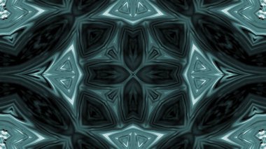 Soyut boya fırça mürekkep patlayabilir formanın düzgün kavramı simetrik desen süs dekoratif Kaleidoscope hareketi geometrik daire ve yıldız şekiller