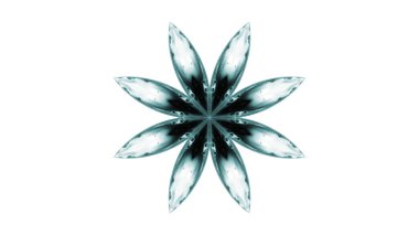 Soyut boya fırça mürekkep patlayabilir formanın düzgün kavramı simetrik desen süs dekoratif Kaleidoscope hareketi geometrik daire ve yıldız şekiller