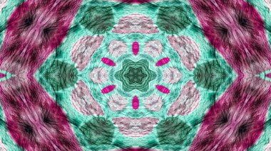 Ahşap arka plan kavramı simetrik desen süs dekoratif Kaleidoscope hareketi geometrik daire ve yıldız şekli