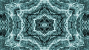 Ahşap arka plan kavramı simetrik desen süs dekoratif Kaleidoscope hareketi geometrik daire ve yıldız şekli