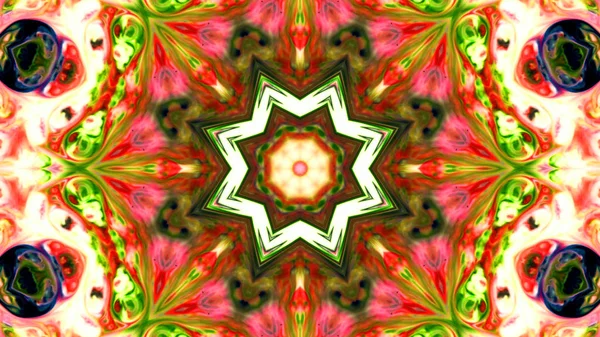 Spread Smooth Concept Symmetric Pattern Ornamental Decorative Kaleidoscope Movement Geometric — Stok Foto