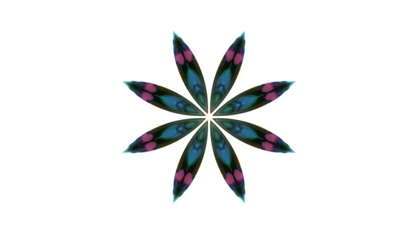 Abstracte Paint Brush Inkt Ontploffen Verspreiding Glad Concept Symmetrisch Patroon — Stockfoto