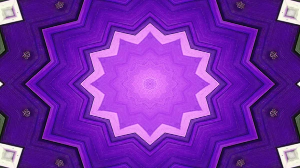 Ahşap arka plan kavramı simetrik desen süs dekoratif Kaleidoscope hareketi geometrik daire ve yıldız şekli