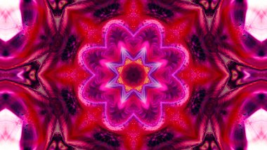 Boya mürekkep fırça Kaleidoscope