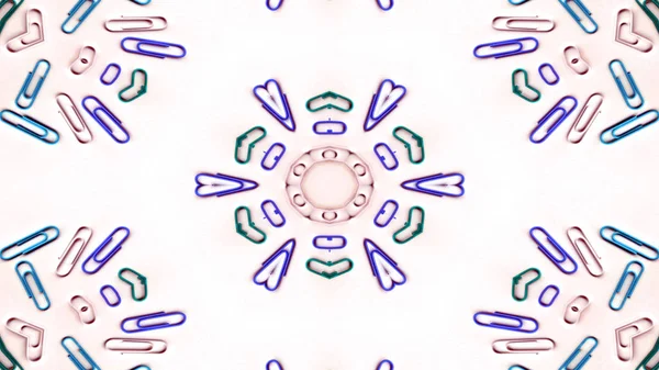 Αφηρημένους Αριθμούς Και Γράμματα Έννοια Συμμετρικό Μοτίβο Διακοσμητικά Διακοσμητικά Καλειδοσκόπιο — Φωτογραφία Αρχείου