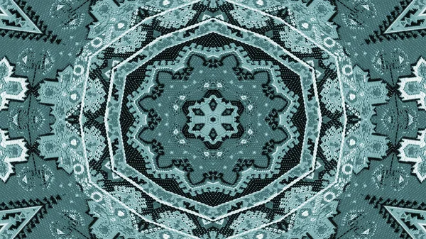 Abstract Ethnic Authentic Symmetric Pattern Ornamental Decorative Kaleidoscope Movement Geometric — Stock Photo, Image