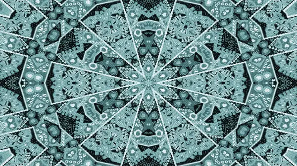 Abstract Ethnic Authentic Symmetric Pattern Ornamental Decorative Kaleidoscope Movement Geometric — Stock Photo, Image